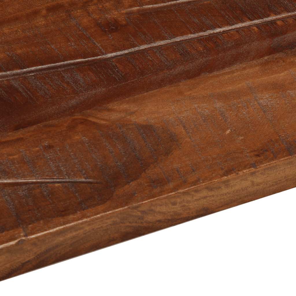 Bordsskiva 50x50x2,5 cm fyrkantig massivt återvunnet trä