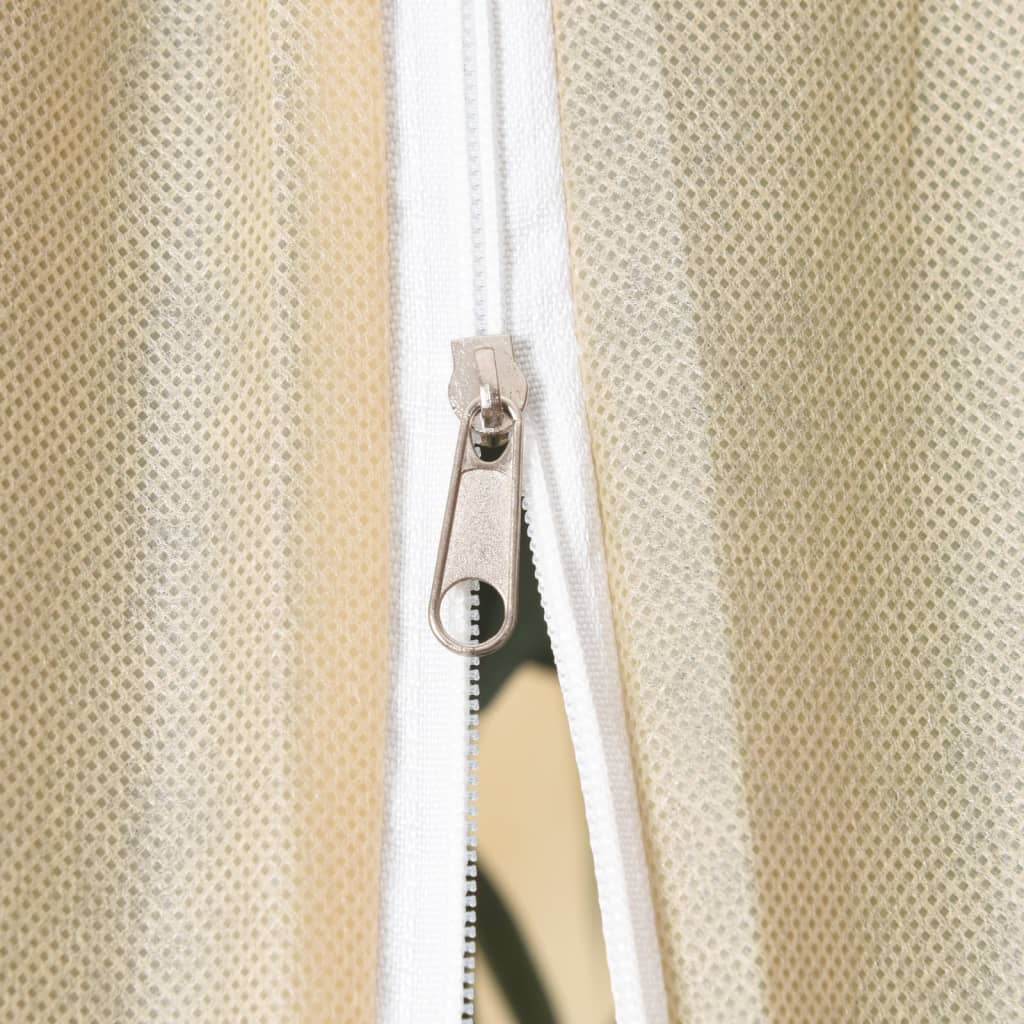 Fiberdukar med blixtlås 4 st 70 g/m² 1,55x1,55 m