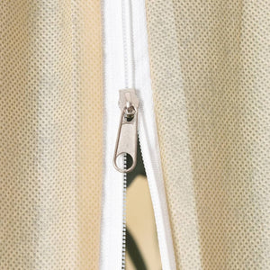 Fiberdukar med blixtlås 4 st 70 g/m² 1,55x1,55 m