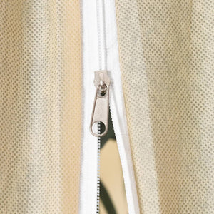 Fiberdukar med blixtlås 2 st 70 g/m² 3,93x3,5 m