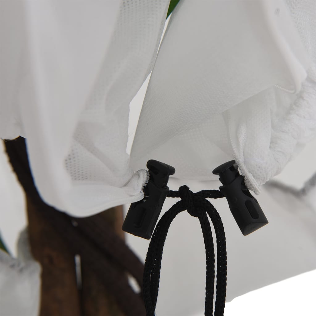 Fiberdukar med blixtlås 4 st 70 g/m² 2,36x2 m