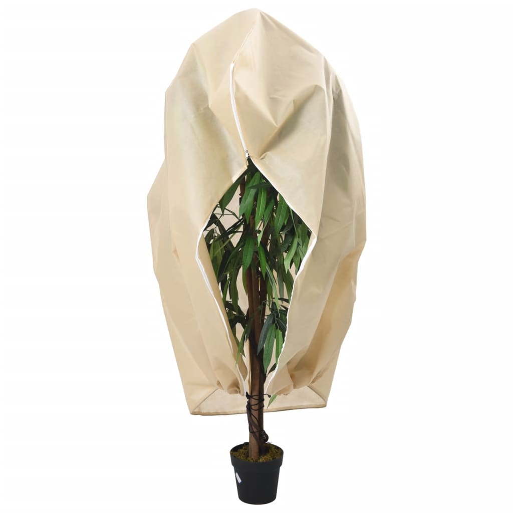 Fiberdukar med blixtlås 10 st 70 g/m² 3,93x3,5 m