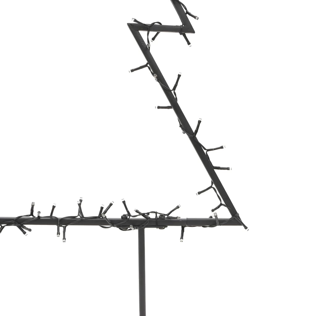 Julträd med spett 115 LEDs 90 cm