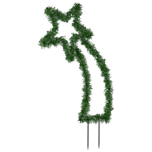 Julmeteor med spett 80 LEDs 62 cm