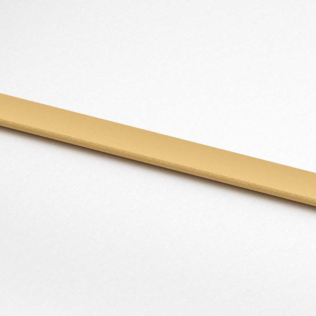 Skjutdörr guld 90x205 cm frostat ESG-glas och aluminium