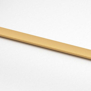 Skjutdörr guld 102,5x205 cm frostat ESG-glas och aluminium