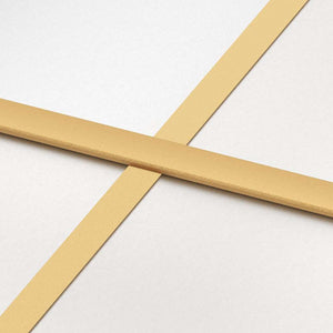 Skjutdörr guld 76x205 cm frostat ESG-glas och aluminium