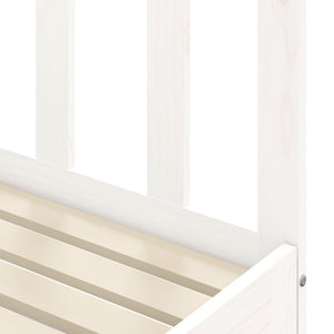 Dagbädd med extrasäng 90x200 cm massiv furu