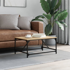 Soffbord sonoma-ek 75x50x35 cm konstruerat trä