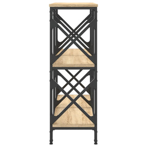 Avlastningsbord sonoma ek 100x28x80,5 cm konstruerat trä