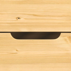 Dagbädd med 2 lådor IRUN 90x200 cm massiv furu