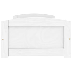 Dagbädd med 2 lådor IRUN vit 90x200 cm massiv furu