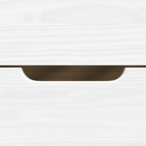 Dagbädd med 2 lådor IRUN vit 90x200 cm massiv furu