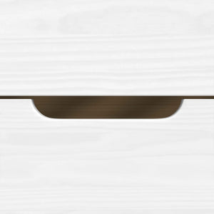 Dagbädd med 2 lådor IRUN vit 90x200 cm massiv furu