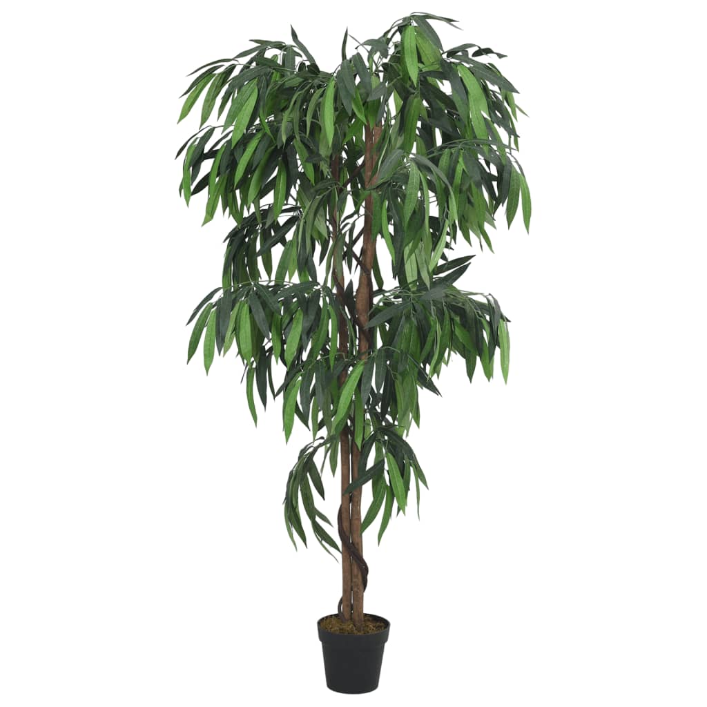 Konstväxt mangoträd 900 blad 180 cm grön