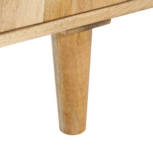 Byrå 70x35x70 cm massivt mangoträ