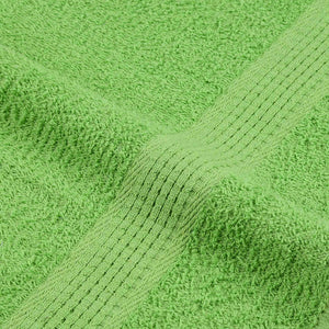 Duschhanddukar FROGN 10 st äppelgrön 70x140 cm 360 gsm