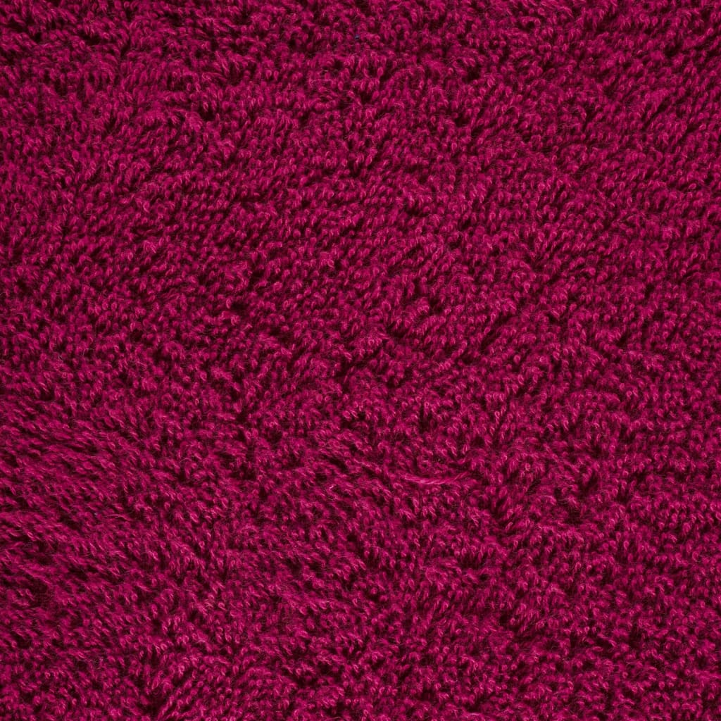 Premium Tvätthanddukar SOLUND 10 st Bordeaux 30x30 cm 600 g/m²