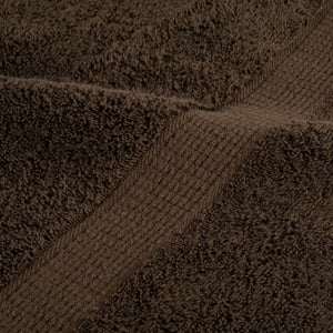 Premium handdukar SOLUND 10 st brun 100x200cm 600gsm