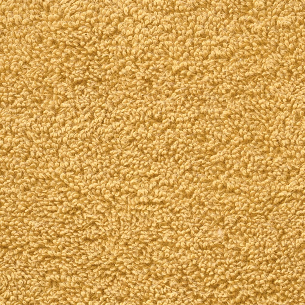 Premium badhanddukar SOLUND 10st guld 100x150cm 600gsm
