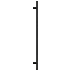 Skåphandtag 20 st svart 320 mm rostfritt stål