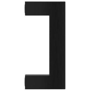 Skåphandtag 20 st svart 64 mm rostfritt stål