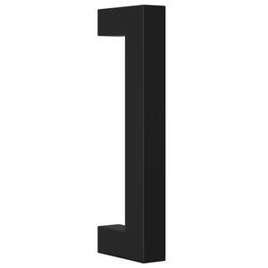 Skåphandtag 20 st svart 96 mm rostfritt stål