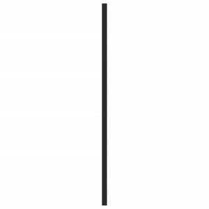 Skåphandtag 20 st svart 480 mm rostfritt stål