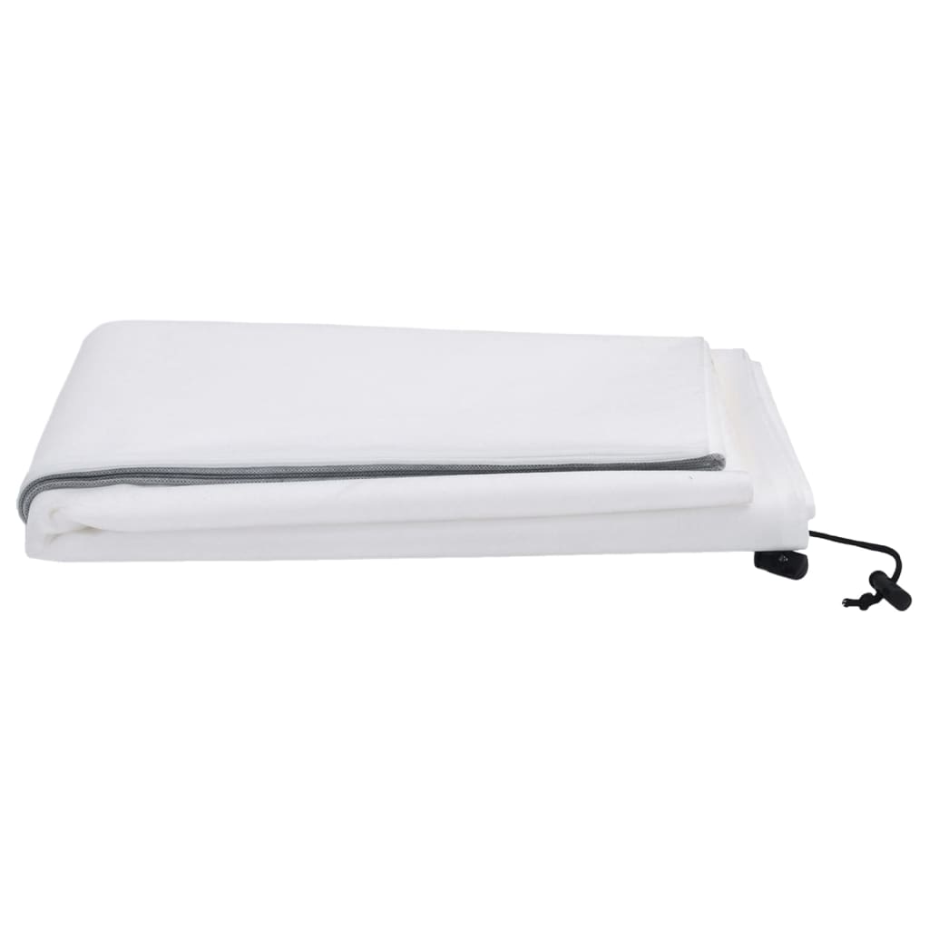 Fiberdukar med blixtlås 2 st 70 g/m² 1,2x1,8 m