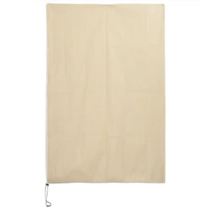 Fiberdukar med blixtlås 2 st 70 g/m² 1,2x1,8 m