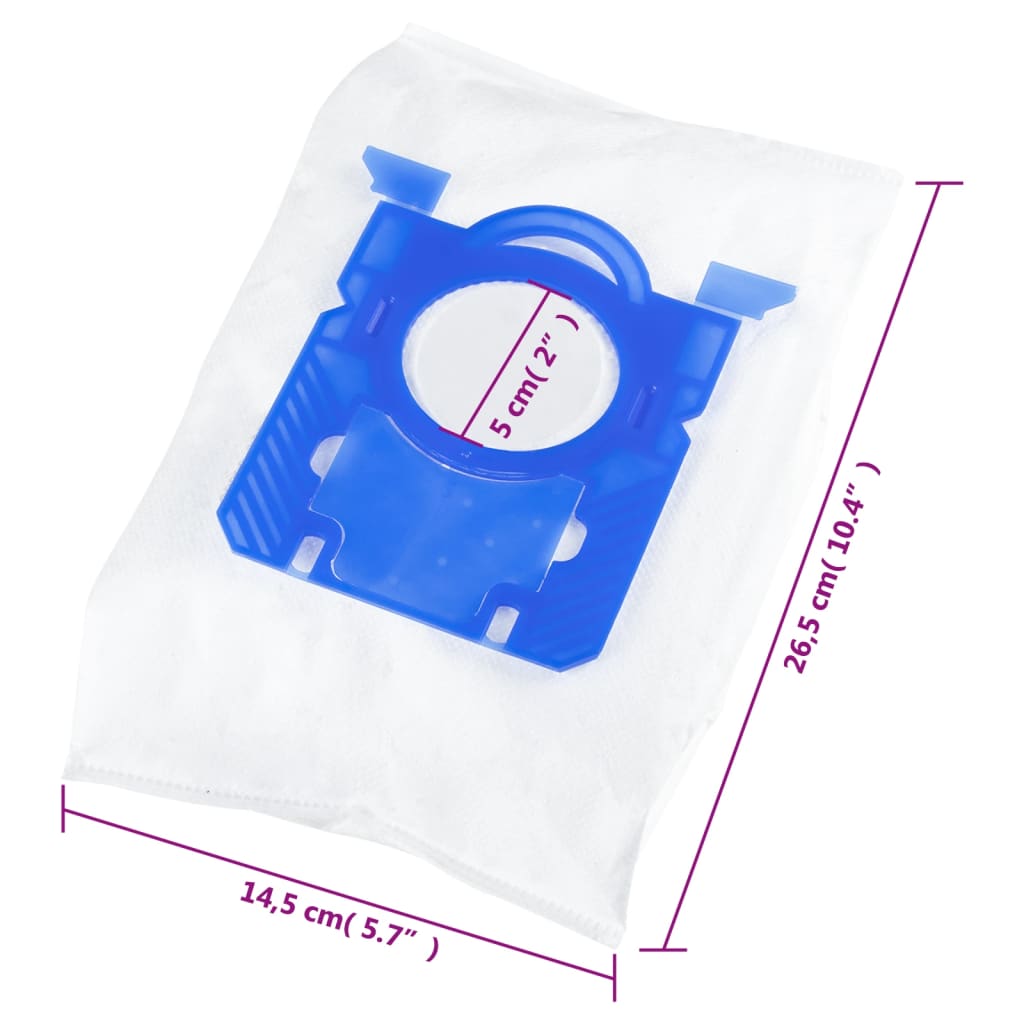 Dammsugarpåsar för Philips S bag 20 st