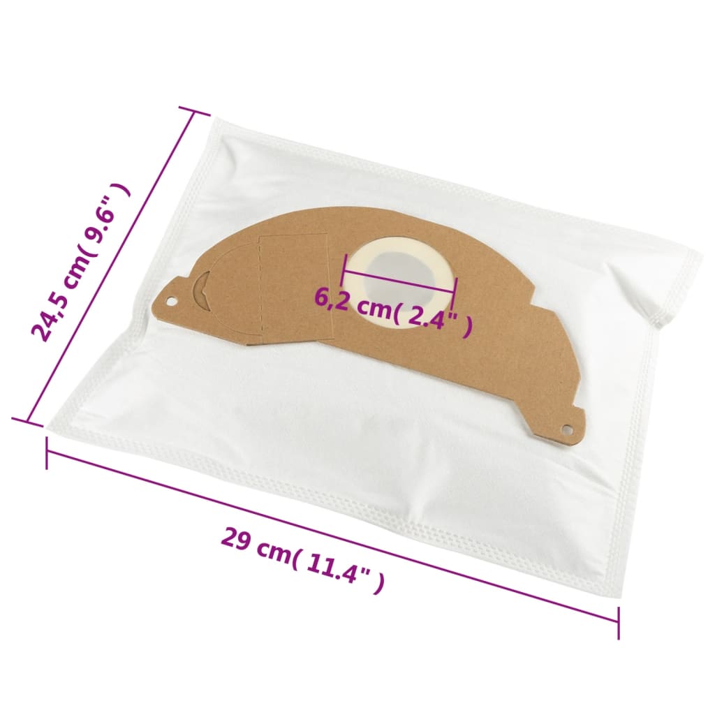 Dammsugarpåsar för Karcher A2004 20 st