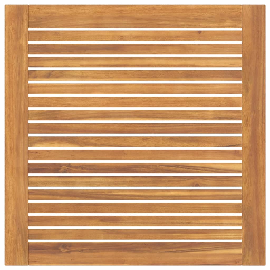 Matgrupp för trädgården 5 delar massivt akaciaträ