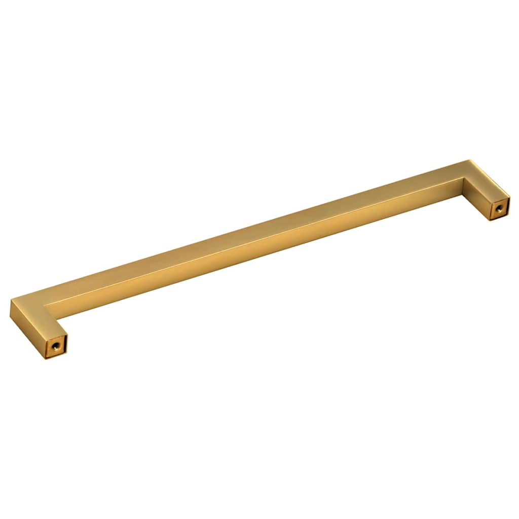 Skåphandtag 5 st guld 224 mm rostfritt stål