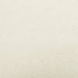 Fåtölj krämfärgad sammet