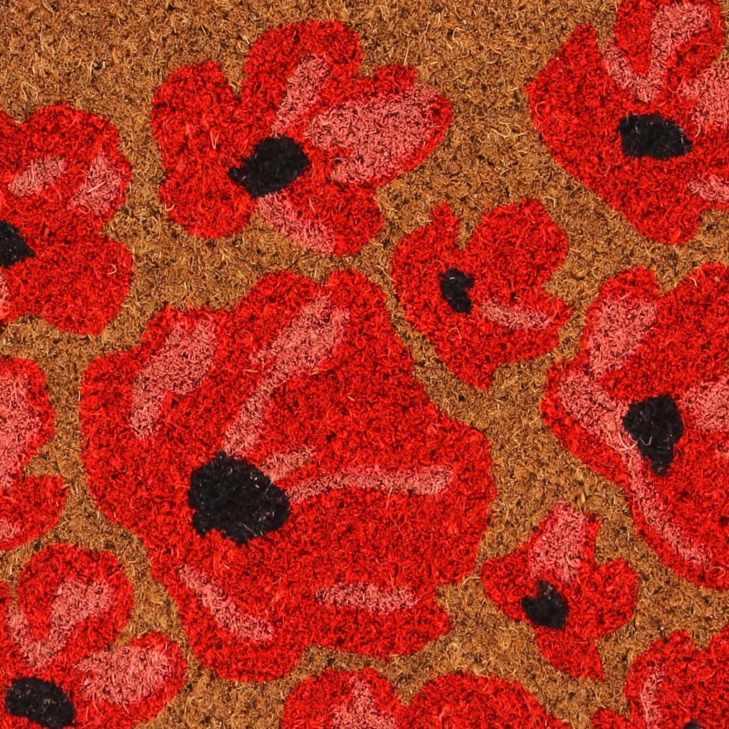 Dörrmatta naturell 45x75 cm tuftad kokos