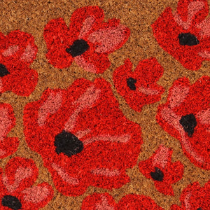 Dörrmatta naturell 45x75 cm tuftad kokos