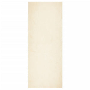 Mjuk matta HUARTE med kort lugg tvättbar gräddvit 80x200 cm