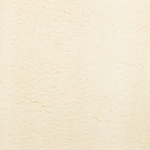 Mjuk matta HUARTE med kort lugg tvättbar gräddvit 200x280 cm