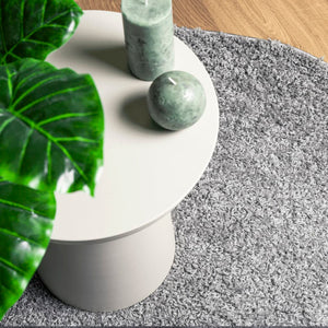 Ryamatta PAMPLONA lång lugg modern grå 80x250 cm