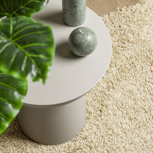 Ryamatta PAMPLONA lång lugg modern guld 120x170 cm