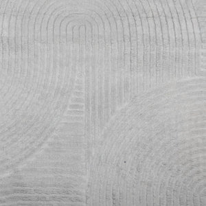 Matta IZA kort lugg skandinavisk look grå Ø 160 cm