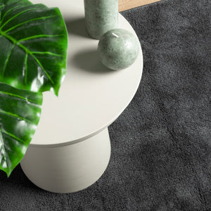 Matta OVIEDO kort lugg antracit 120x120 cm