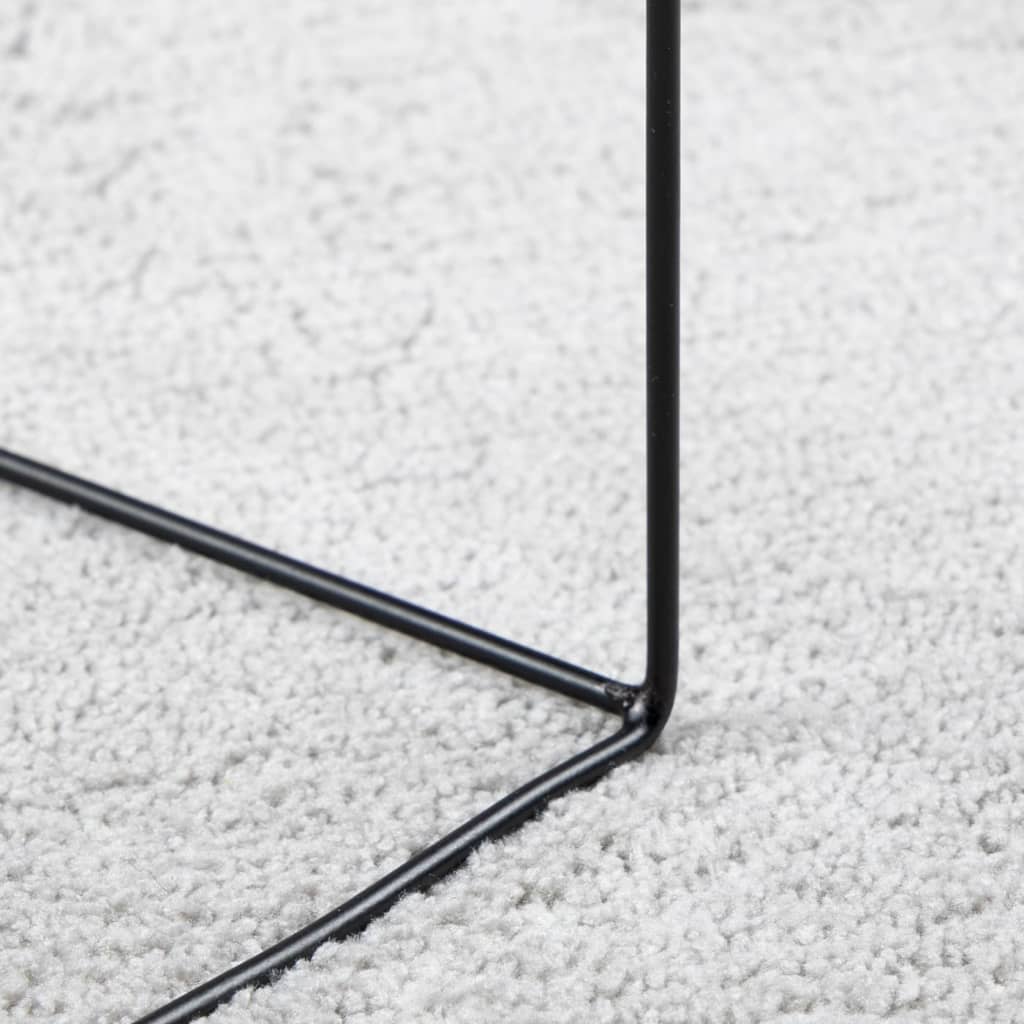 Matta OVIEDO kort lugg grå 80x250 cm