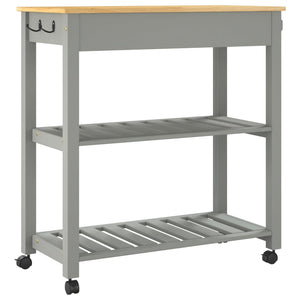 Köksvagn MONZA 84x40x88,5 cm massivt furu