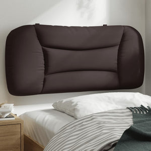 Headboard Cushion "Hvar" Dark Brown 90 cm Fabric
