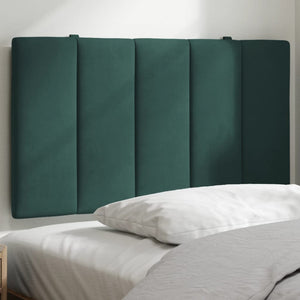 Headboard Cushion "Hanko" Dark Green 80 cm Velvet
