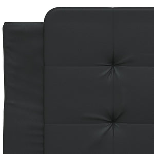 Headboard Cushion "Zadar" Black 80 cm Faux Leather