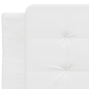Headboard Cushion "Zadar" White 80 cm Faux Leather