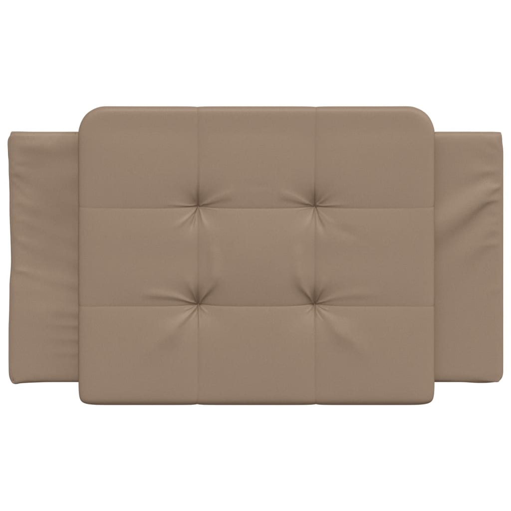 Headboard Cushion "Zadar" Cappuccino 80 cm Faux Leather
